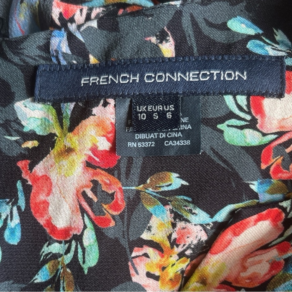 French Connection Multicolor Floral Dress 6 - Picture 5 of 6
